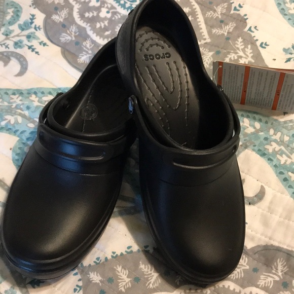 nurses black work shoes